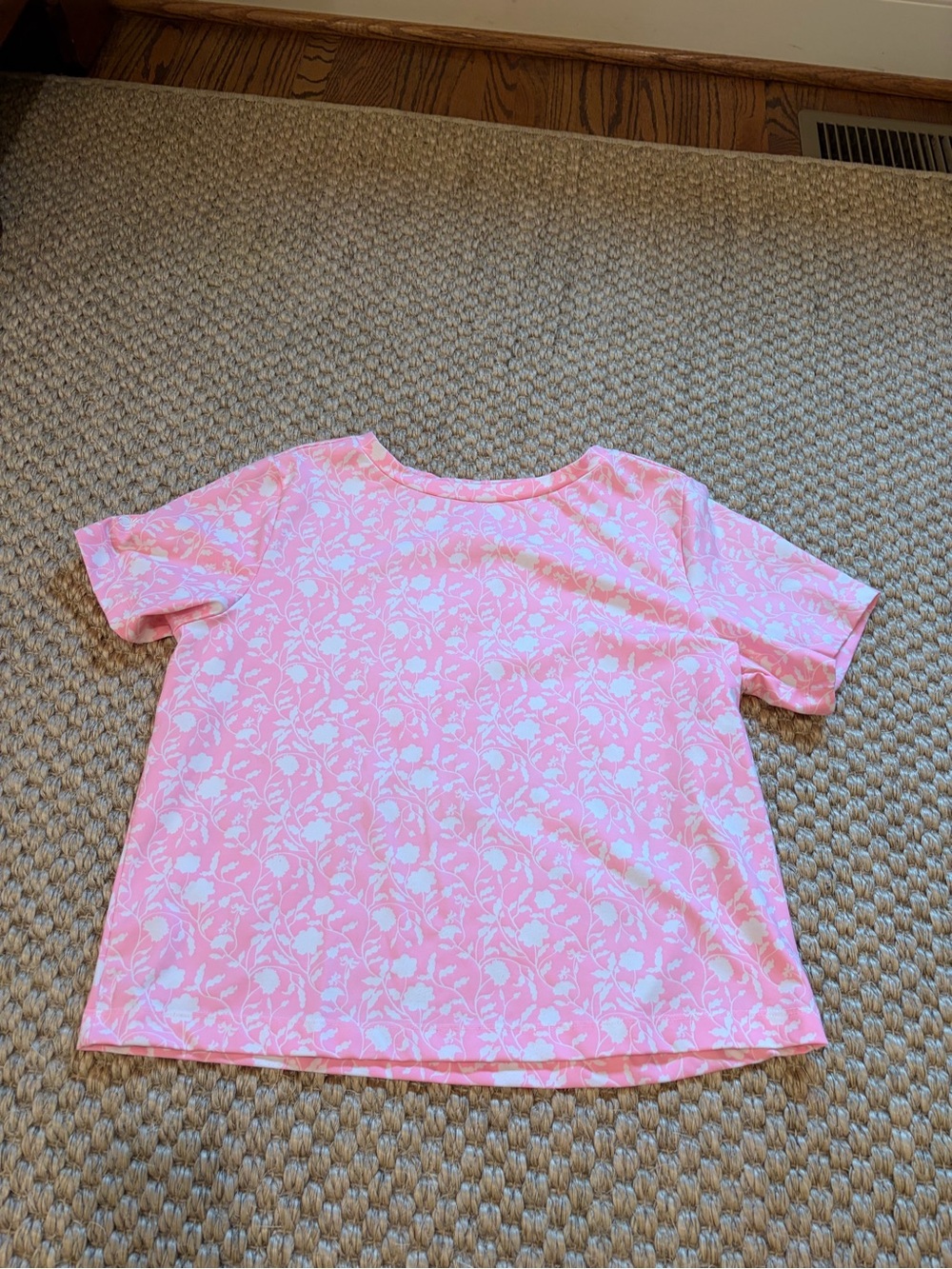 Dudley Stephens Surfside Crop Tee in Repreve Stretch